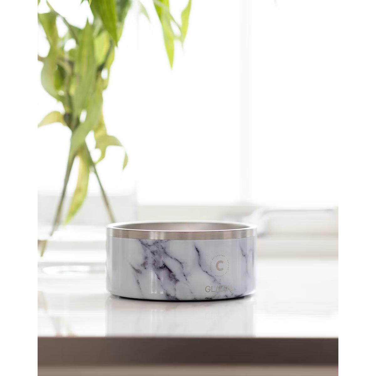 GLACIAL termoskål 900 ml Marble