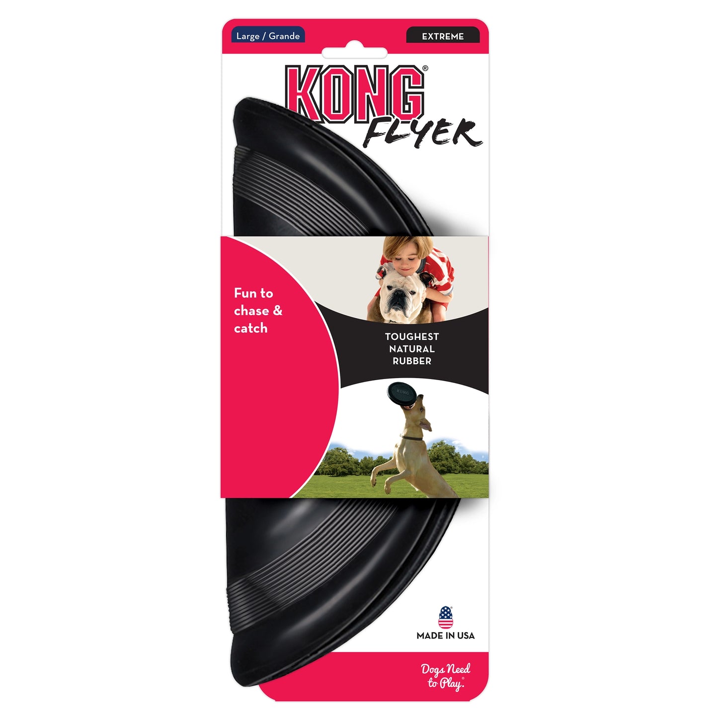 Kong Flyer Extreme Svart L
