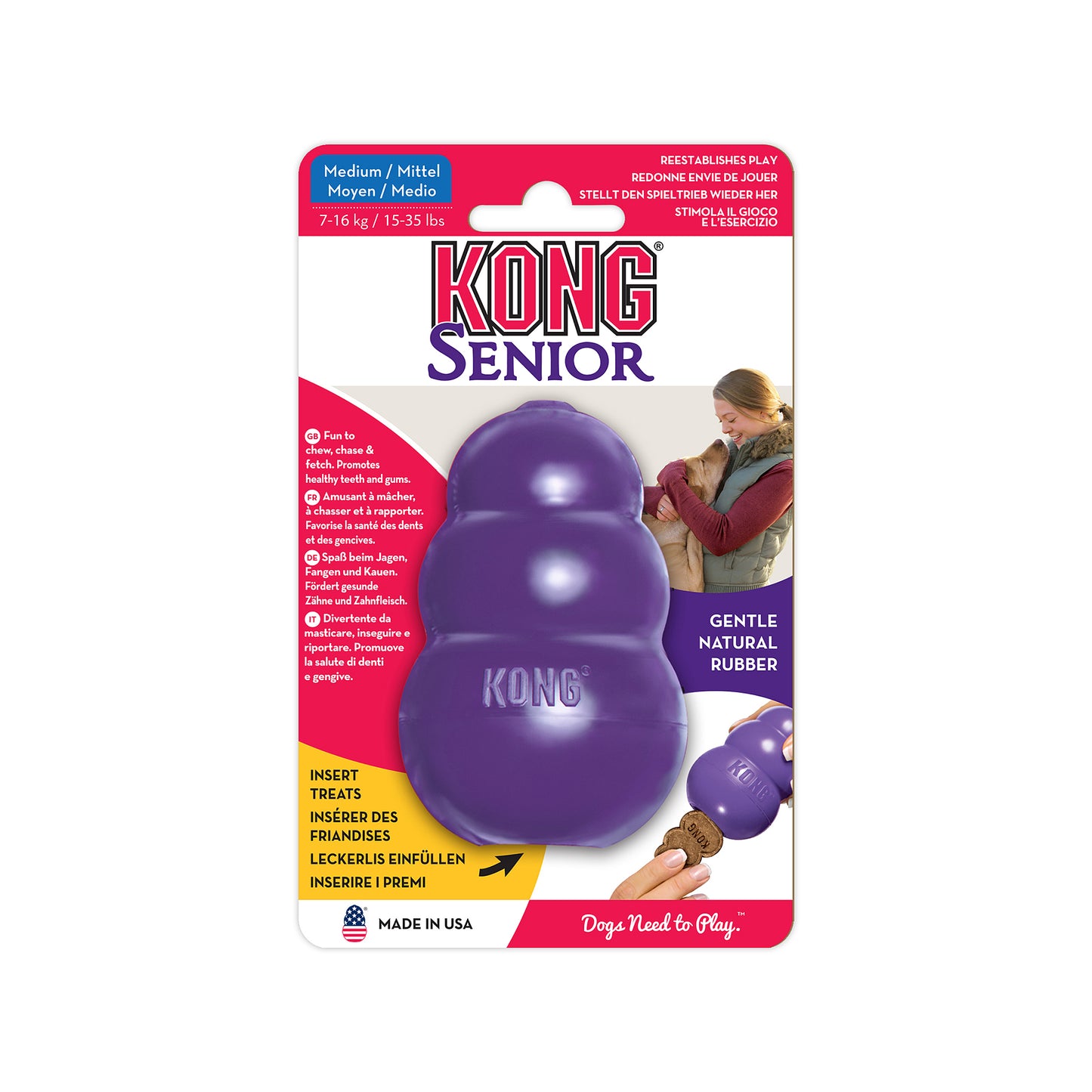 KONG Senior Genlte