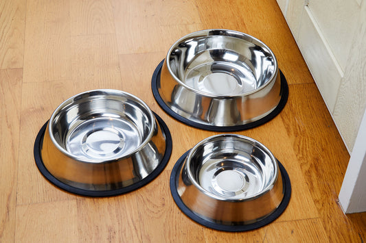 Dogman Matskål Rostfri med Antiglidkant