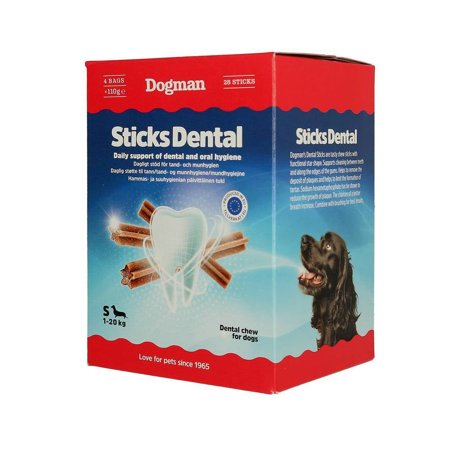 Dogman Sticks Dental Box S 28st