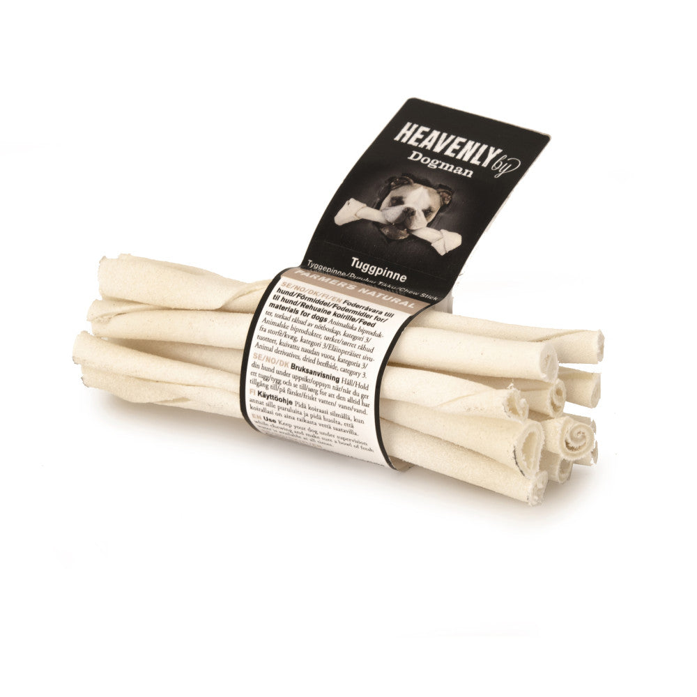 Dogman Heavenly Tuggpinnar Natur Vit 10 p