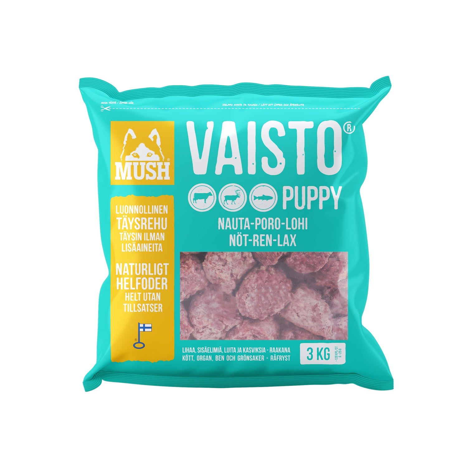 Mush Vaisto Isblå
