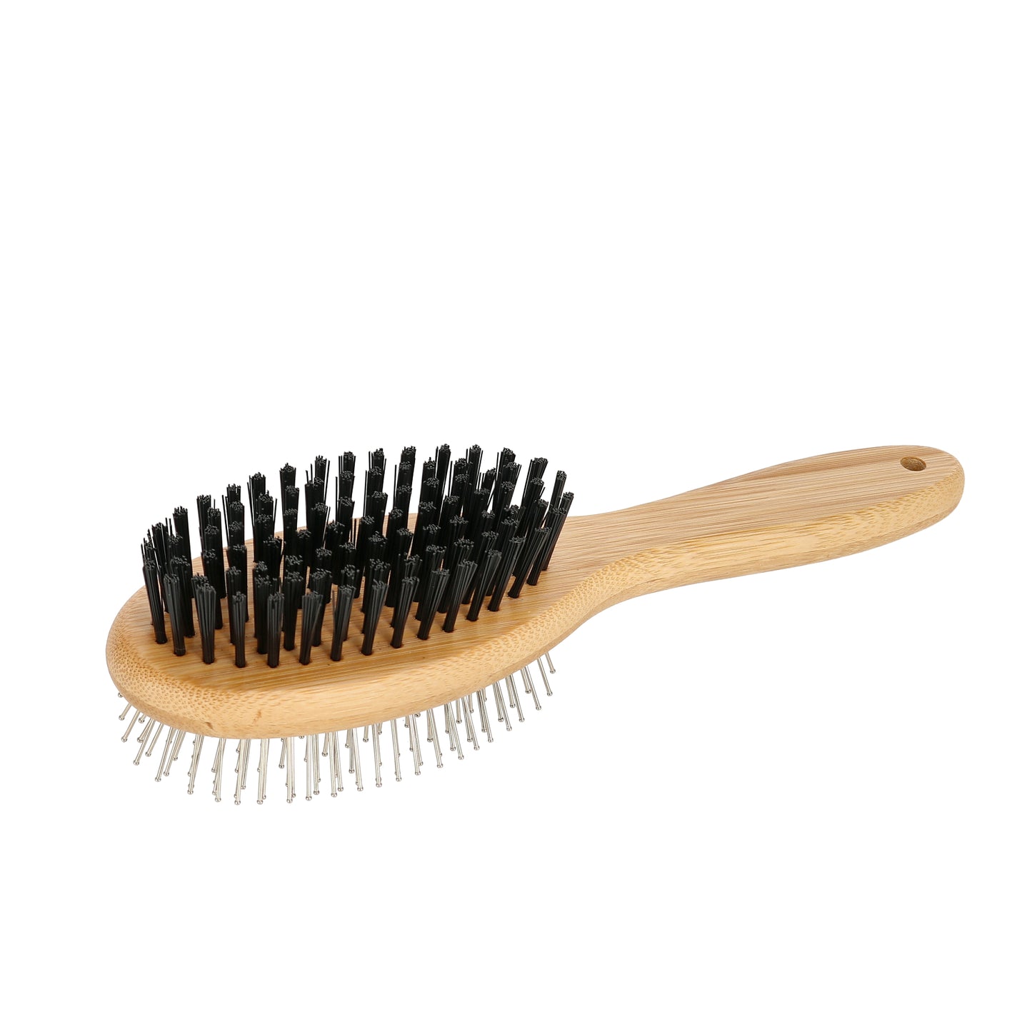 Dogman Borste 2-i-1 Bamboo M