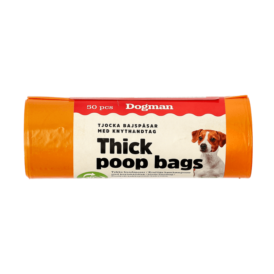 Dogman Tjocka Bajspåsar med knythandtag