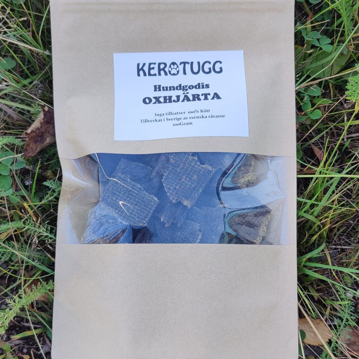 Kero Hundgodis Oxhjärta 100g