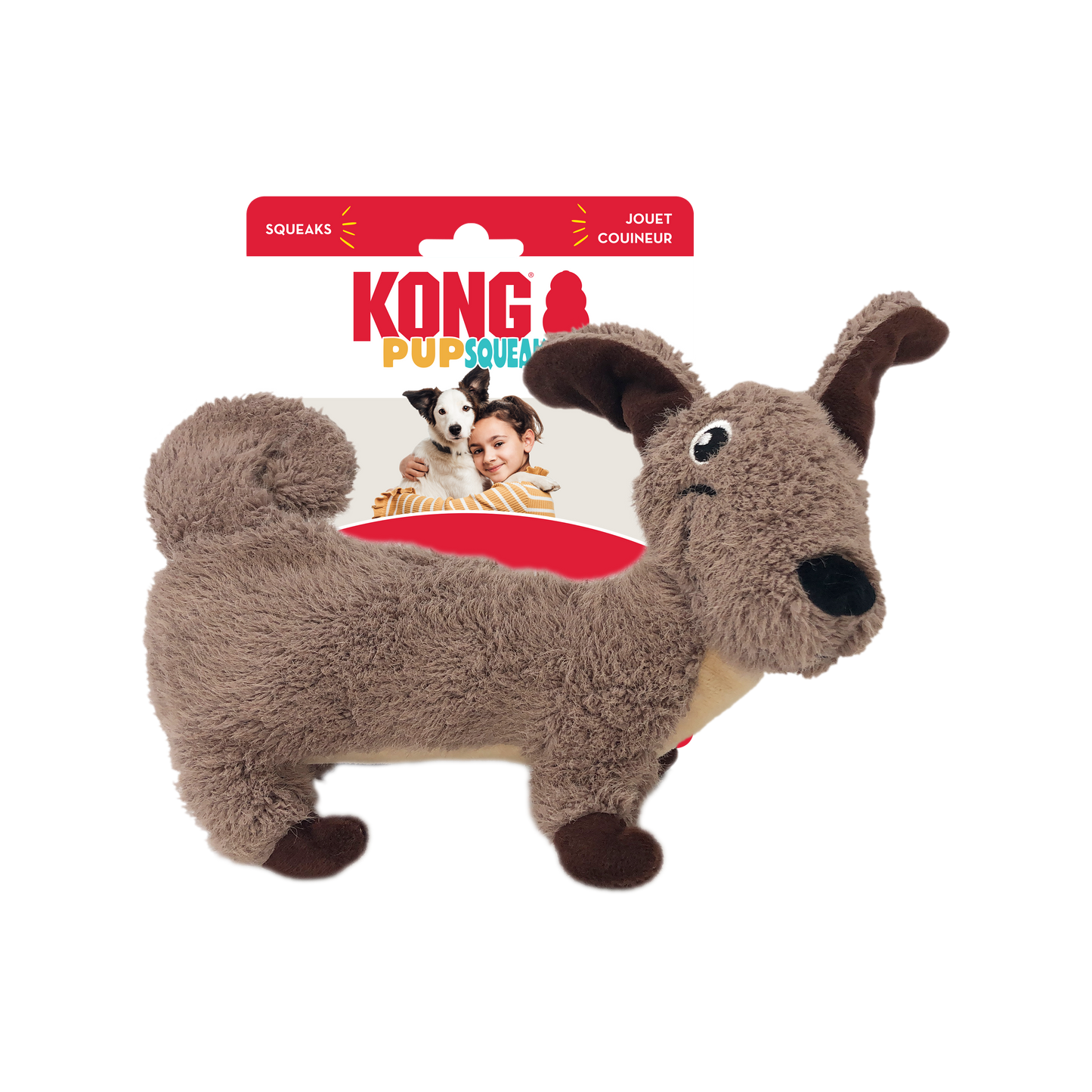 KONG Holiday PupSqueaks Tucker