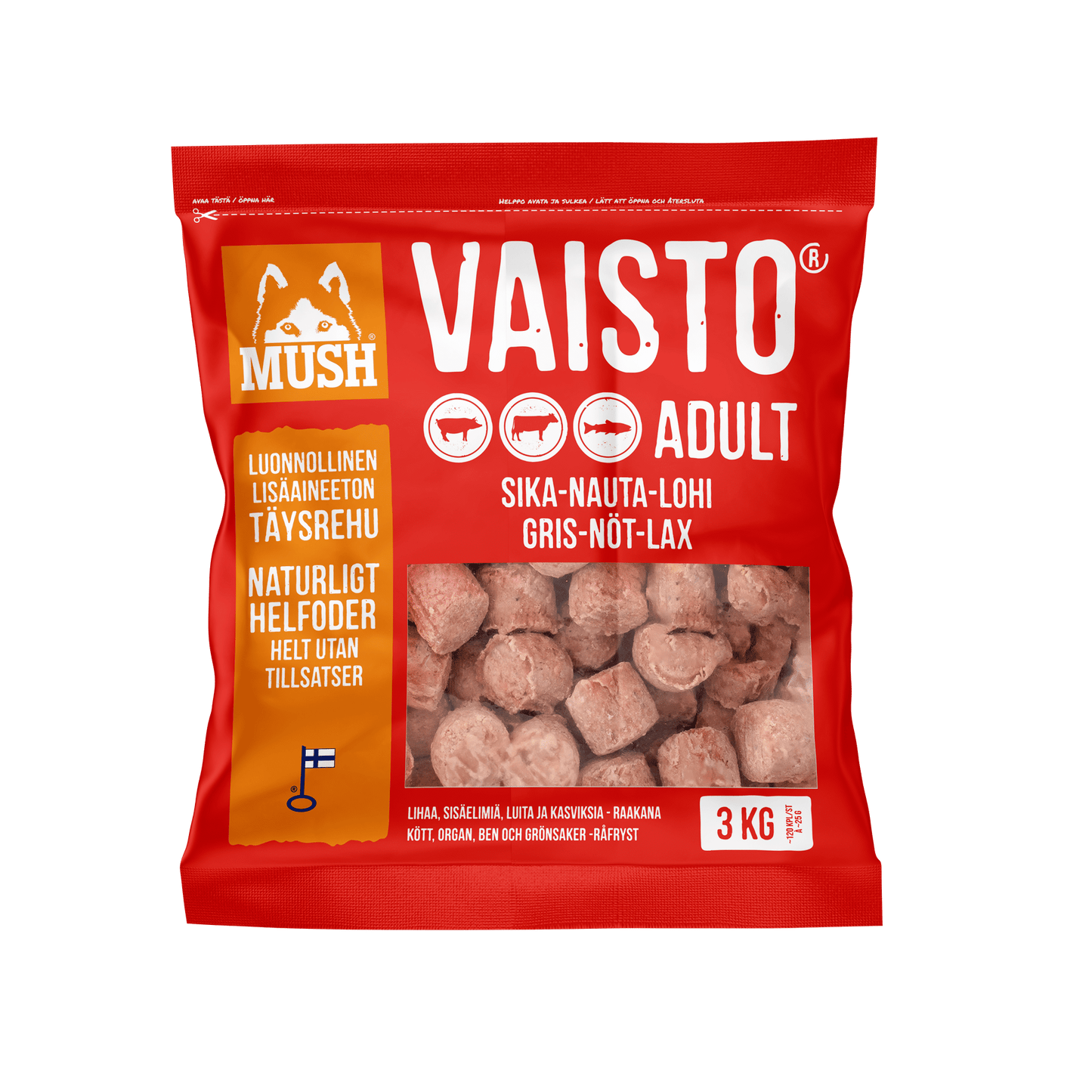 Mush Vaisto Röd
