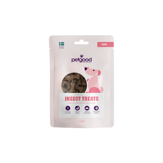 Petgood insektsbaserat valpgodis 100g