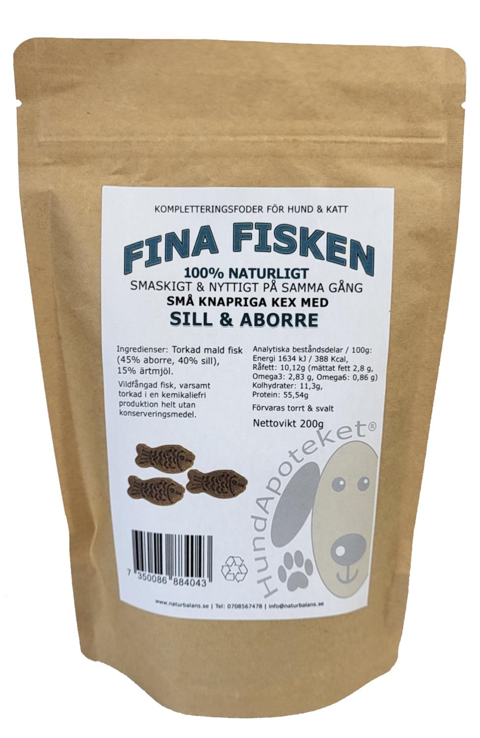 Hundapoteket Fina fisken 200g