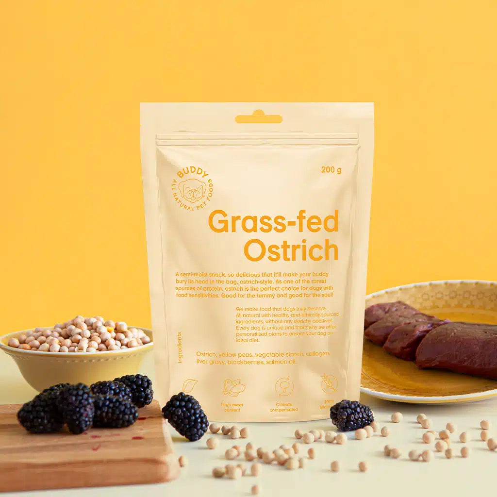 Buddy - Grass-Fed Ostrich 200g