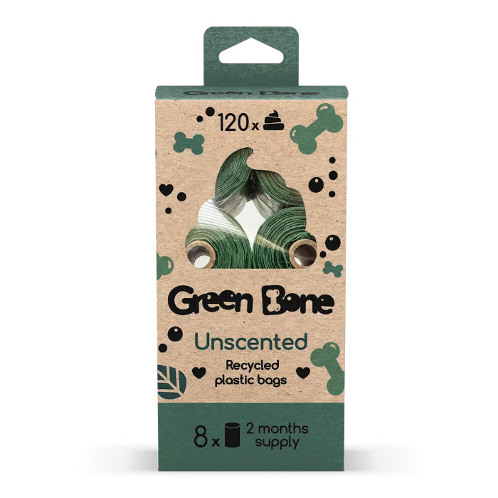 Green Bone bajspåsar Refill 8 st