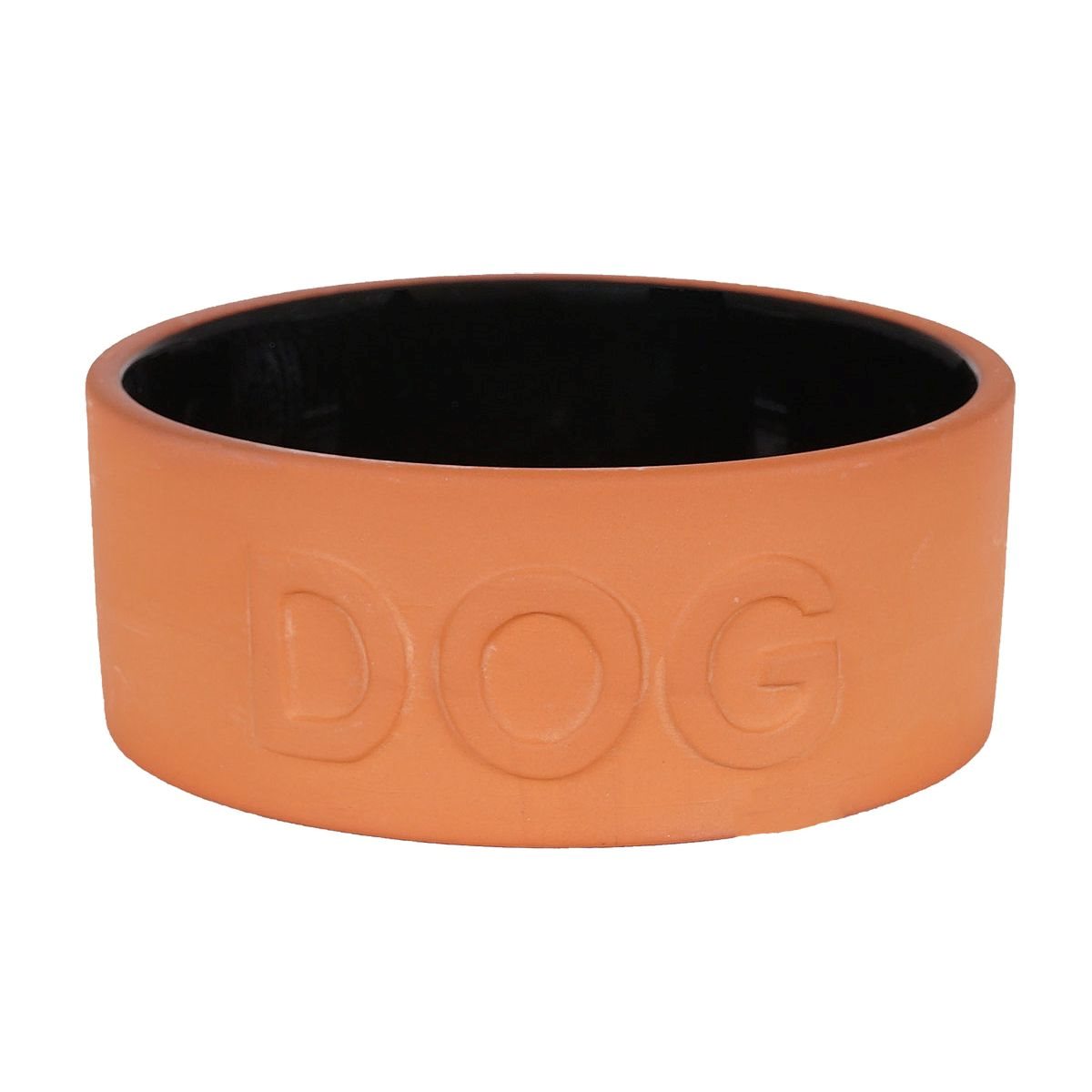 Matskål Keramik Terrakotta "DOG"