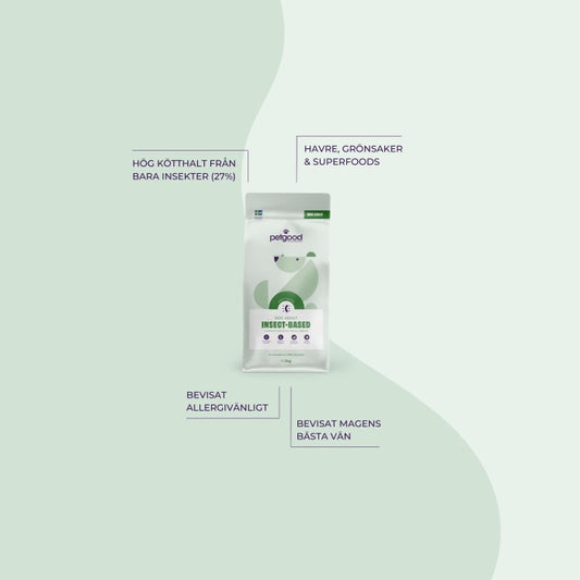 Petgood ADULT insektsfoder helfoder vuxen