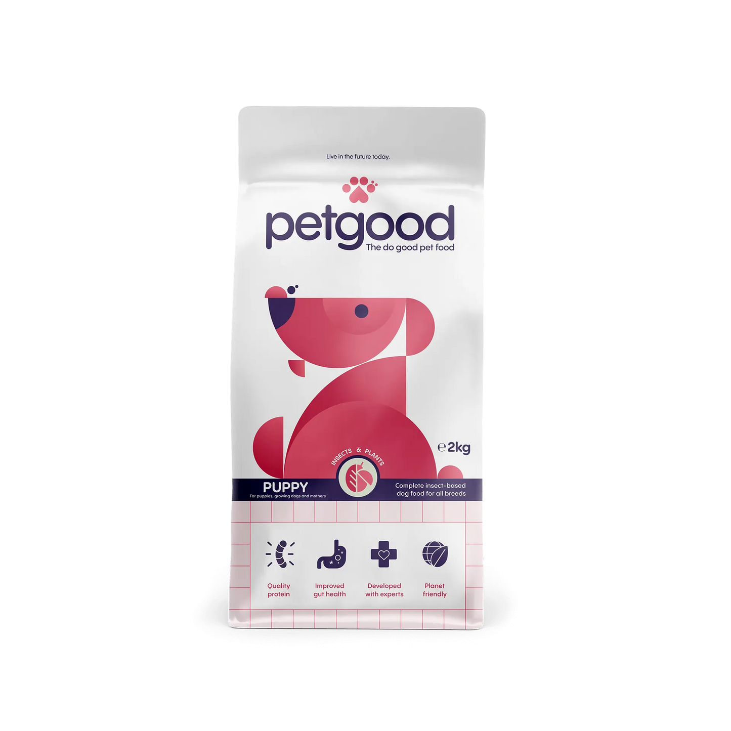 Petgood PUPPY insektsbaserat helfoder