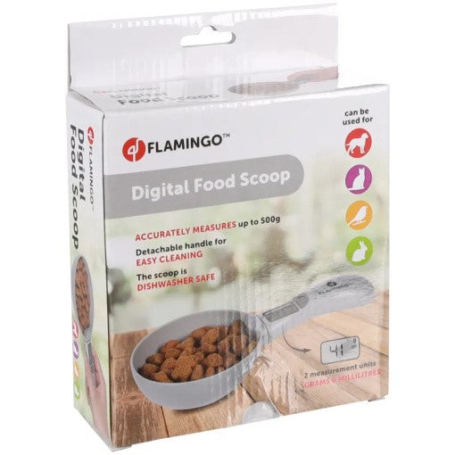 Flamingo Digital matskopa med våg 10x23 cm