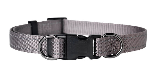 Dogman Justerbart halsband Iris Grå