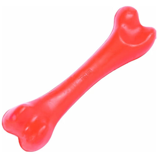 Tough toys Hårdgummiben i mixade färger 15cm