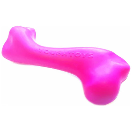 Tough toys Hårdgummiben i mixade färger 15cm