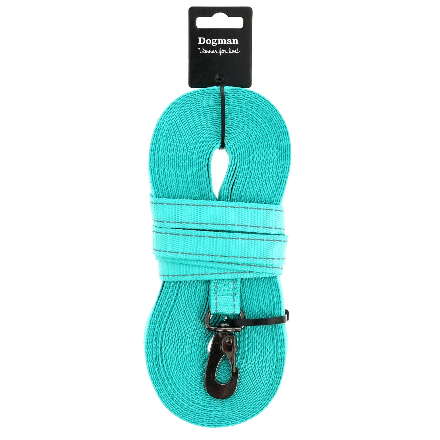 Dogman Spårlina Iris Vävd Turkos 15m
