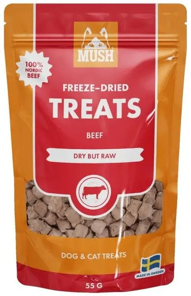 Mush Freeze-dried Treats Beef 55gr