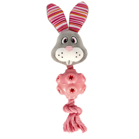 Dogman Leksak Rabbe Grå