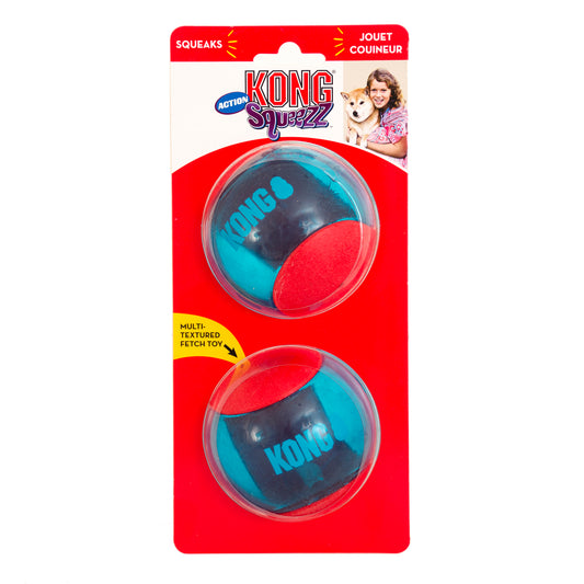Kong Action Squeezz Large 2-P