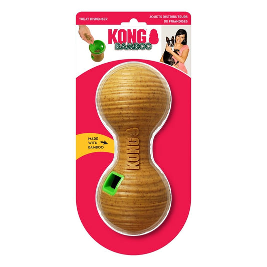 KONG Aktiveringsleksak Bamb Dbell Brun M