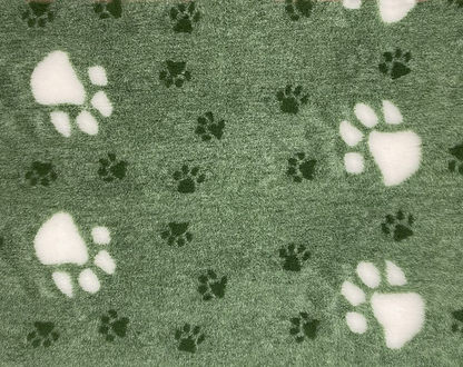 Fäll Grön med tassavtryck