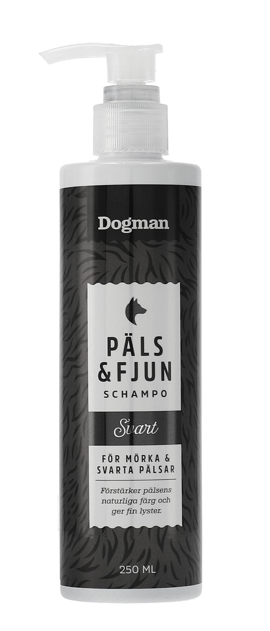 Dogman Päls & Fjun Svart 250ml