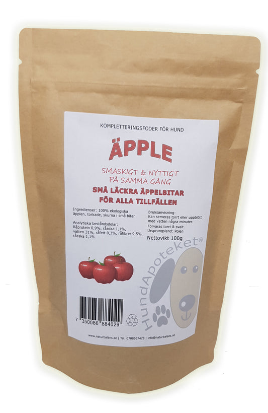 Hundapoteket Äpple 100g