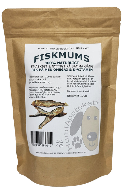 Hundapoteket Fiskmums 100g