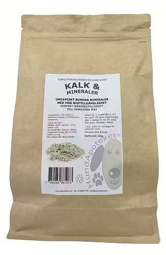 Hundapoteket Organisk kalk & mineraler 2 kg