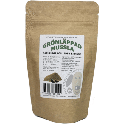 Hundapoteket Grönläppad Mussla 100 g