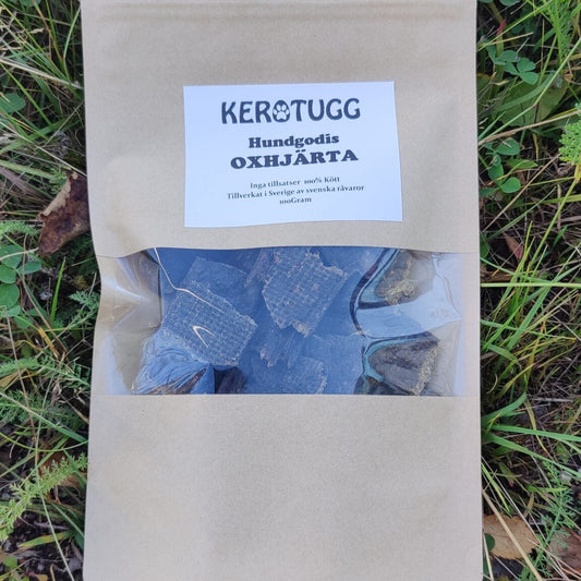 Kero Hundgodis Oxhjärta 100g
