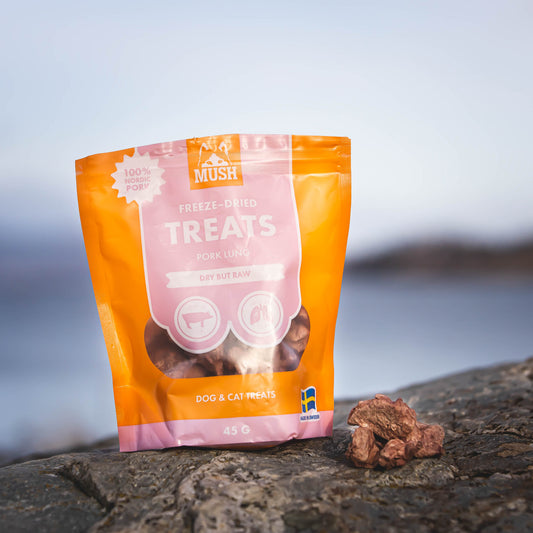 MUSH Treats Frystorkad Gris 55 g