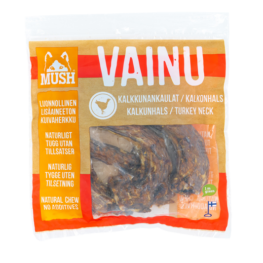 Mush Vainu Kalkonhals 250g