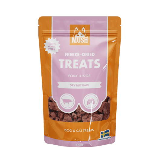 MUSH Treats Frystorkad Gris 55 g