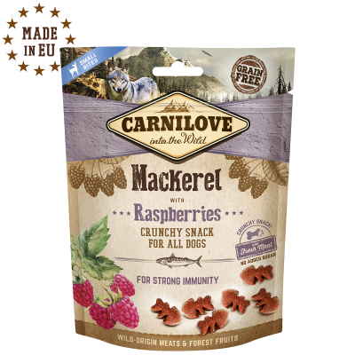 Carnilove Dog Crunchy Snack Mackerel Raspberry 200 g