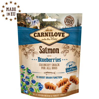 Carnilove Dog Crunchy Snack Salmon Blueberry 200 g