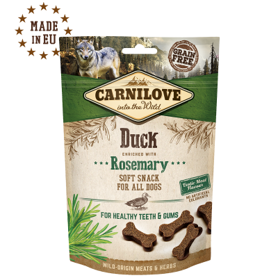 Carnilove Dog Semi Moist Snack Duck w Rosemary 200 g