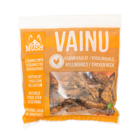 Mush Vainu Kycklinghals 220g