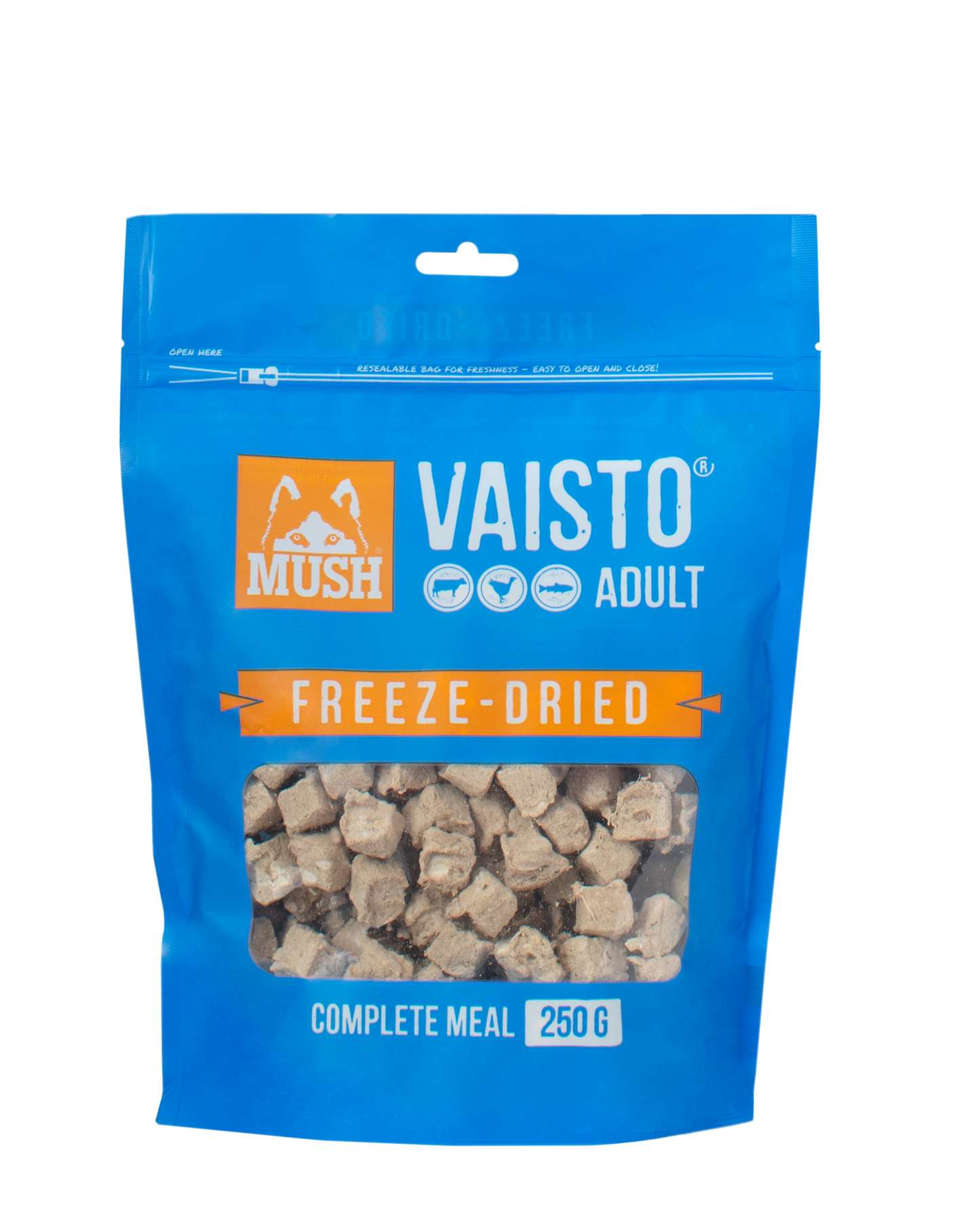 Mush Vaisto Frystorkat Blå 250 g