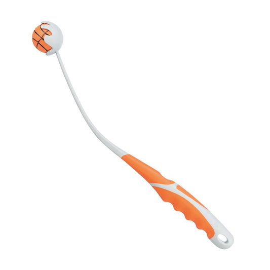 TRIXIE Bollslunga 40 cm, Mjukgummiboll 4,5 cm, Flytande