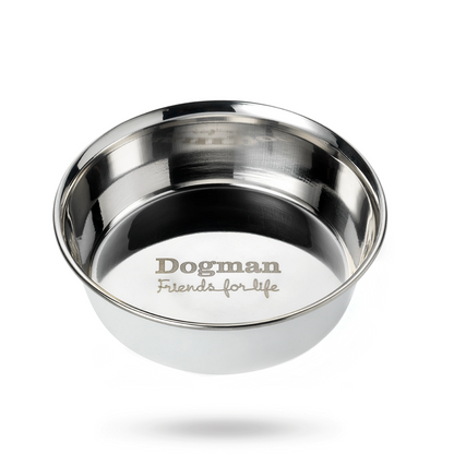 Dogman Matskålar Heavy Rostfri Metall