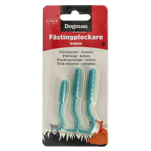 Dogman fästingplockare 3-pack