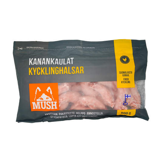Mush Basic Kycklinghalsar 800g