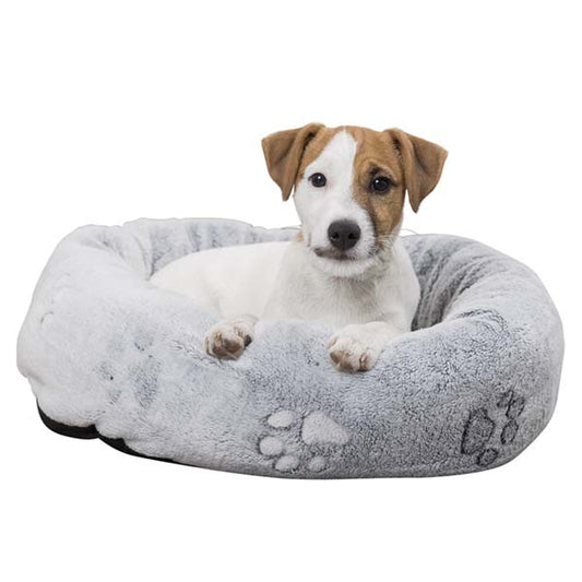 Trixie Nando Bädd 50×40 cm, Ljusgrå, Rund