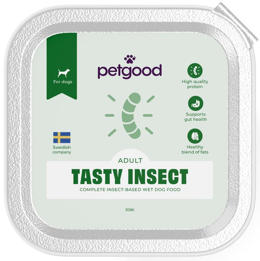 Petgood insektsbaserat våtfoder vuxna hundar