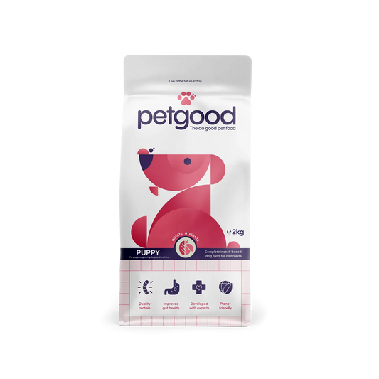 Petgood PUPPY insektsbaserat helfoder